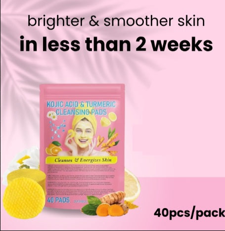 Turmeric Acid Cleaning Pads